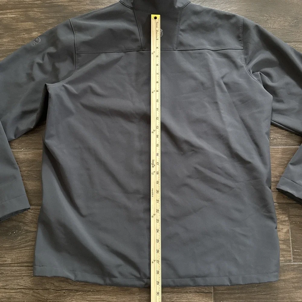 Mountain Hardwear Fairing Jacket Men 2XL Gray AirShield Softshell Windproof